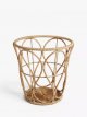 Open Weave Plant Holder, Natural