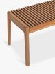 2-Seater Garden Bench,(Acacia Wood), Natural