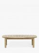 Nesting Garden Coffee Tables, Set of 2, (Acacia Wood), Natural