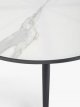 Basket Round Garden Dining Table, 150cm, Grey/Anthracite