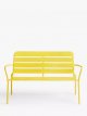 2-Seater Metal Garden Sofa