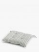 Stripe Seat Pad, Grey