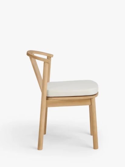 Dining Chair, Set of 2,  (Acacia Wood), Natural
