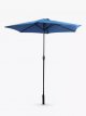 Metal Pole Garden Parasol, 2m