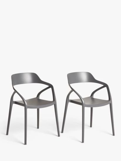Stacking Garden Chair, Set of 2