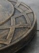 Parasol Base Weight, 20kg, Aged Brass