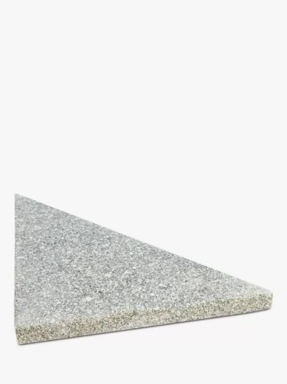 Granite Slabs Parasol Base Weight, 60kg, Pack of 4, Grey