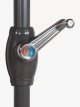 Wind-Up Crank Tilt Square Parasol, 2m