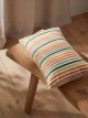 Country Stripe Indoor/Outdoor Cushion, Melon