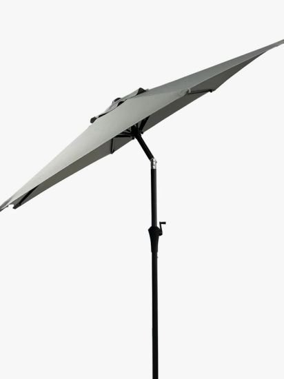Metal Pole Garden Parasol, 2.2m